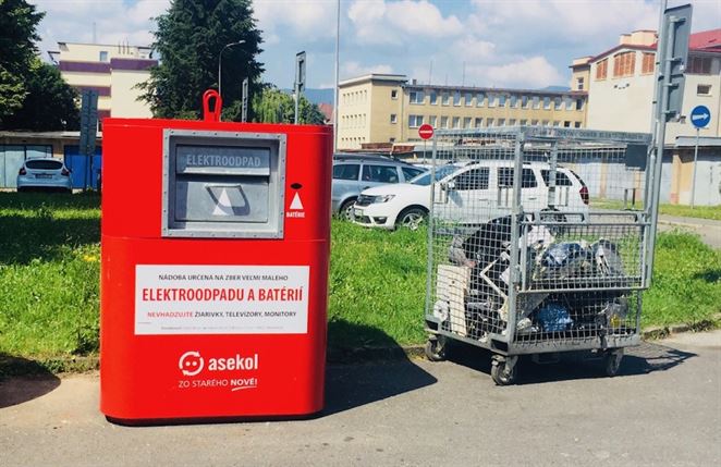 Kontajnery na drobný elektroodpad sú od júna aj v Banskej Bystrici