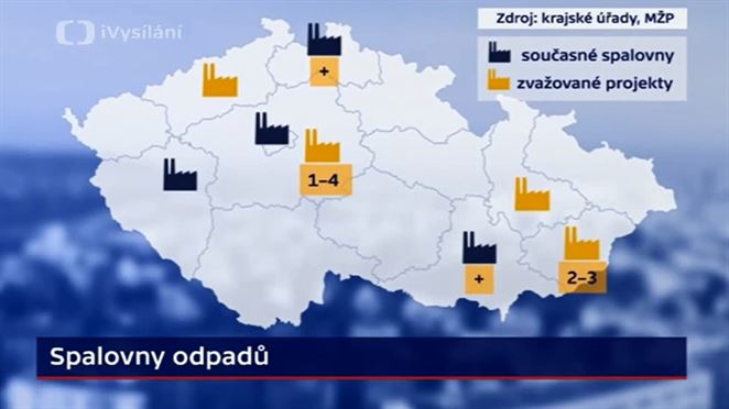 V Česku sa má spaľovať viac odpadov