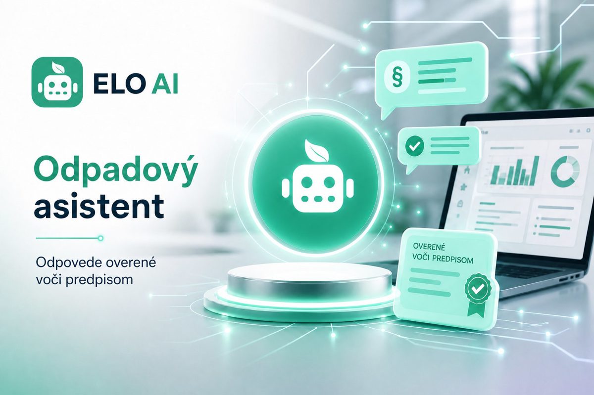ELO AI Odpadový asistent: keď odpadová legislatíva stretne umelú inteligenciu