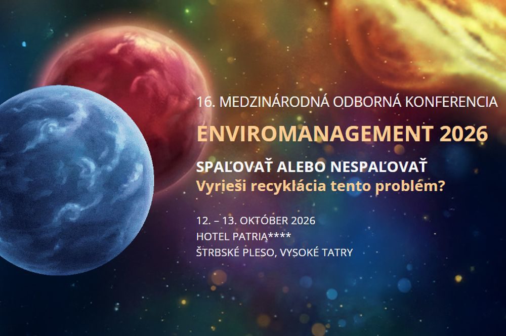 Pozvánka na konferenciu: ENVIROMANAGEMENT 2026