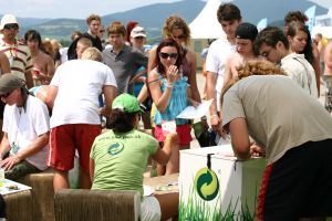ENVI-PAK spoločne s návštevníkmi festivalu Pohoda vytvoril obrovskú eko-stopu
