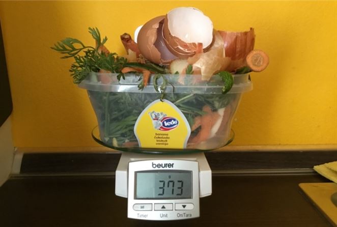 Experiment: Produkcia odpadu trojčlennej rodiny