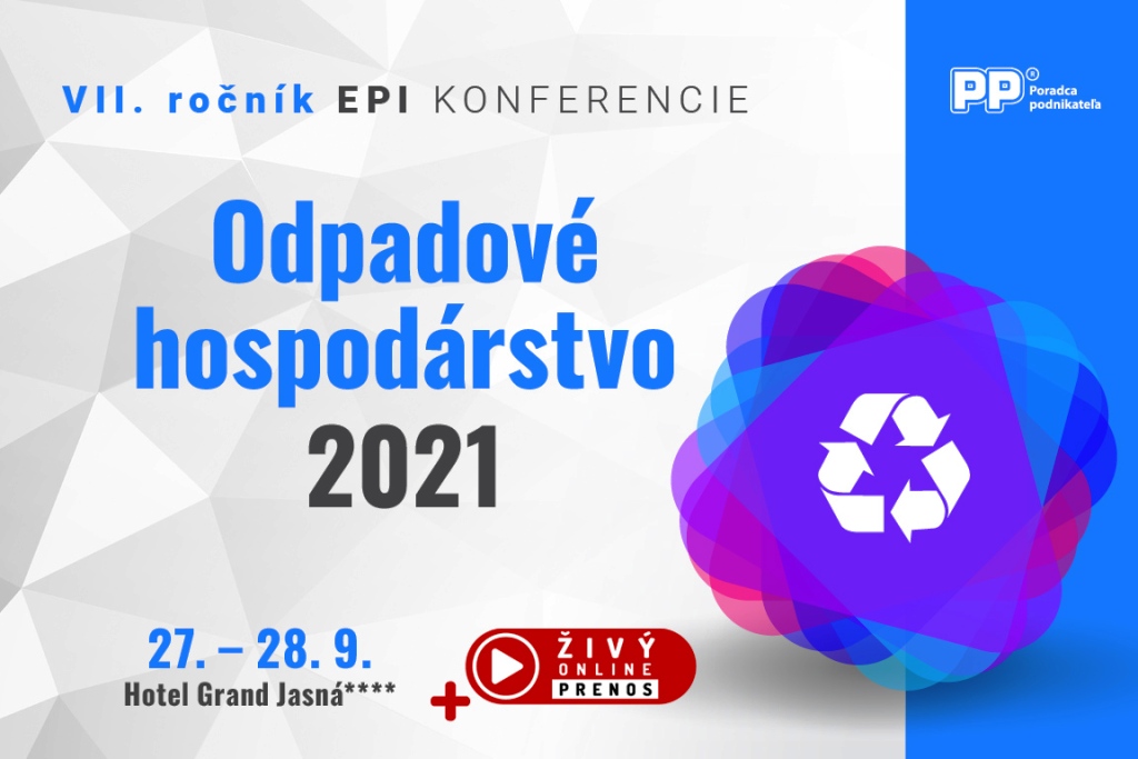 Pozvánka na konferenciu: Najdôležitejšie legislatívne zmeny v oblasti odpadov za posledných 20 rokov?