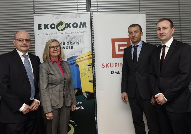 EKO-KOM a ČEZ triedia spoločne. Cieľom je recyklácia