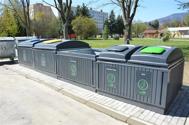 Polopodzemné kontajnery inštalovali aj v Martine