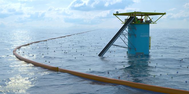 Plávajúca bariéra má vyriešiť problém s odpadom v oceáne