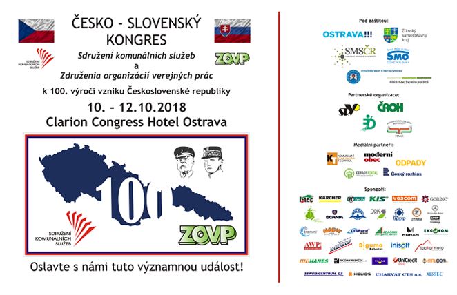 Pozvánka: Česko-slovenský kongres 2018