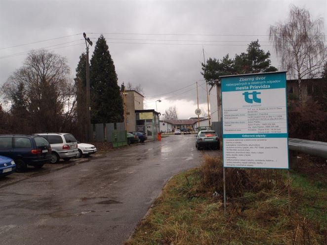 Zberný dvor v Prievidzi