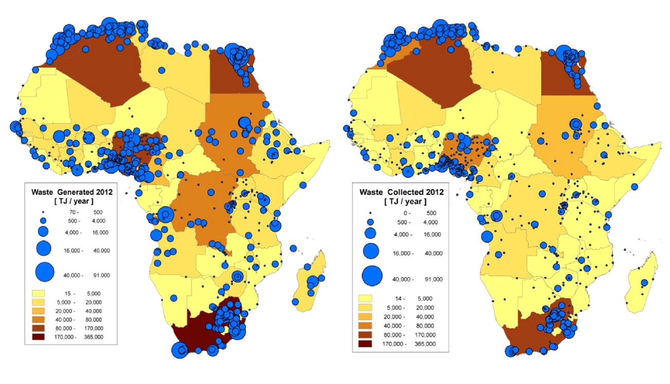 Afrika môže vyrábať až 20 % elektriny z odpadu